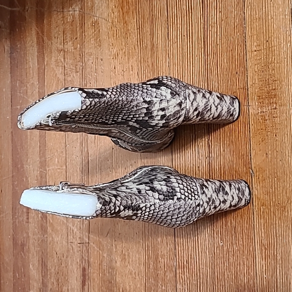 Steve Madden Snake Print Bootie - Picture 3 of 5